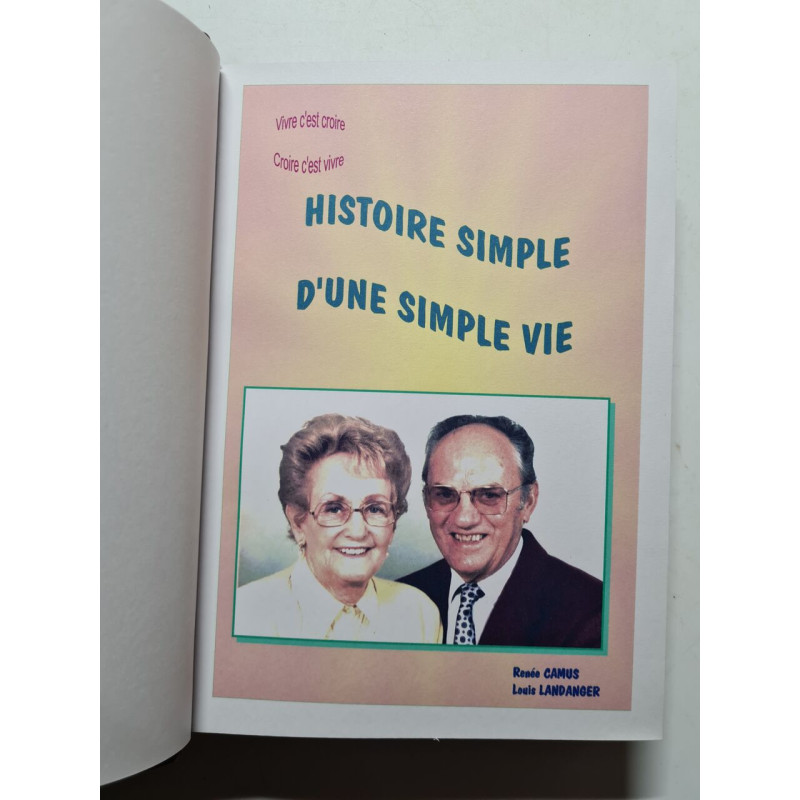HISTOIRE SIMPLE D'UNE SIMPLE VIE