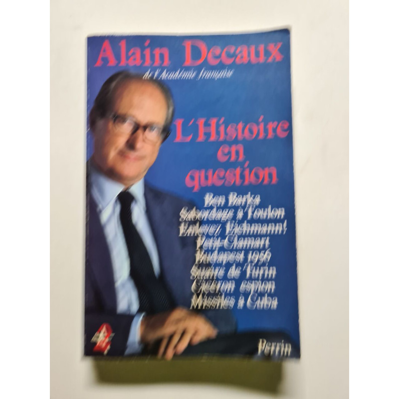 L'Histoire en question