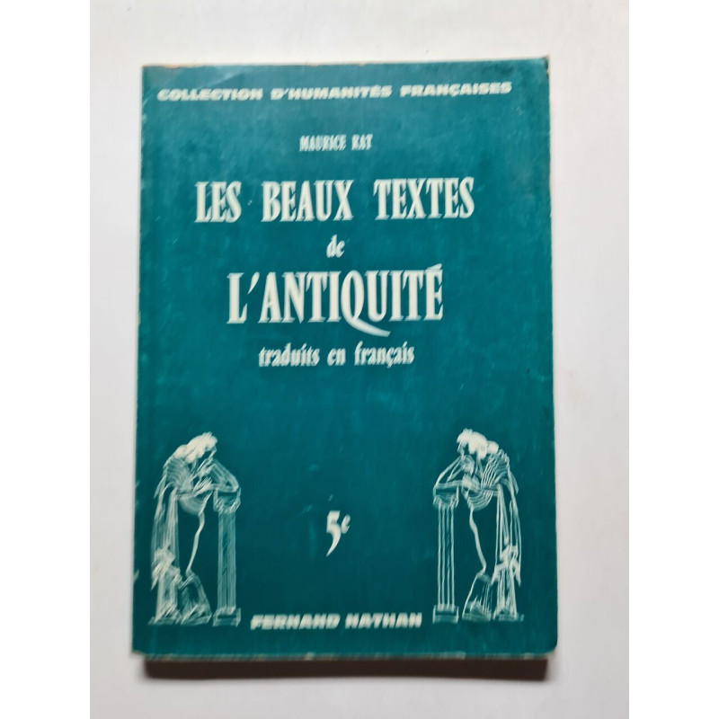 Les beaux textes de l'antiquité
