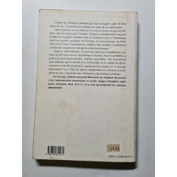 Institutions politiques et administratives (Universités)
