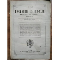 Biographie Universelle - Ancienne et moderne Tome 4 et Cie