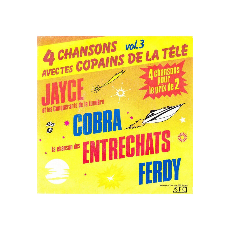 4 Chansons Avec Tes Copains De La Télé Vol. 3