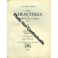 les caracteres ou les moeurs de ce siecle