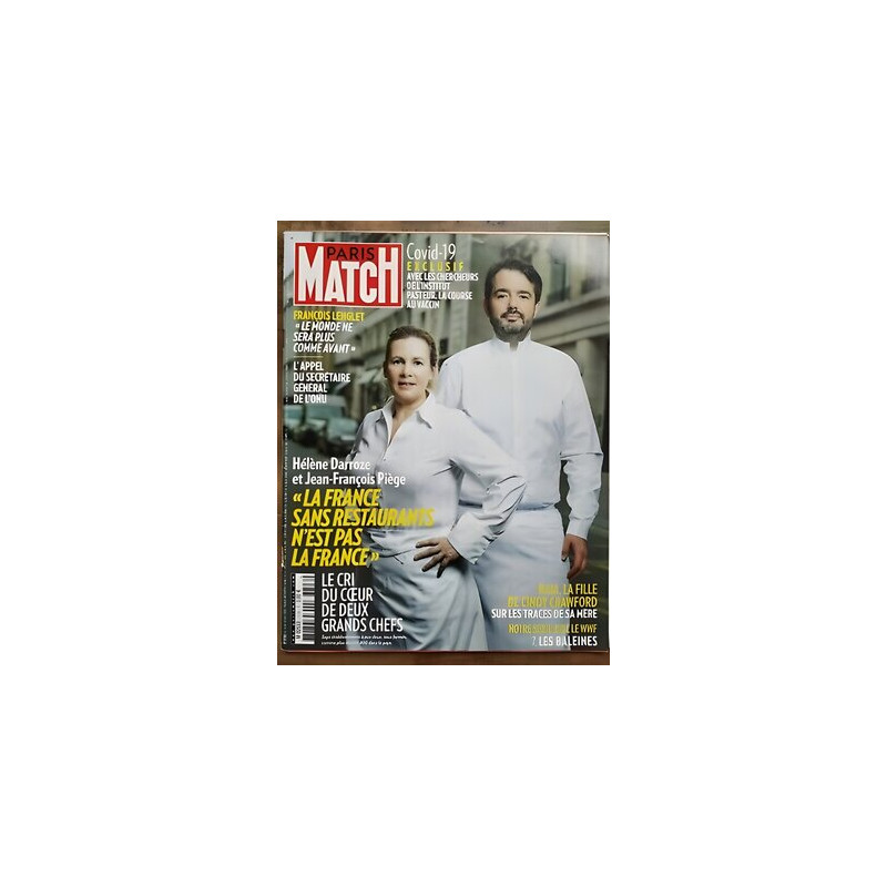 Paris Match Nº3706 20 Mai 2020