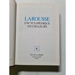 Larousse encyclopédique en couleurs nº 4