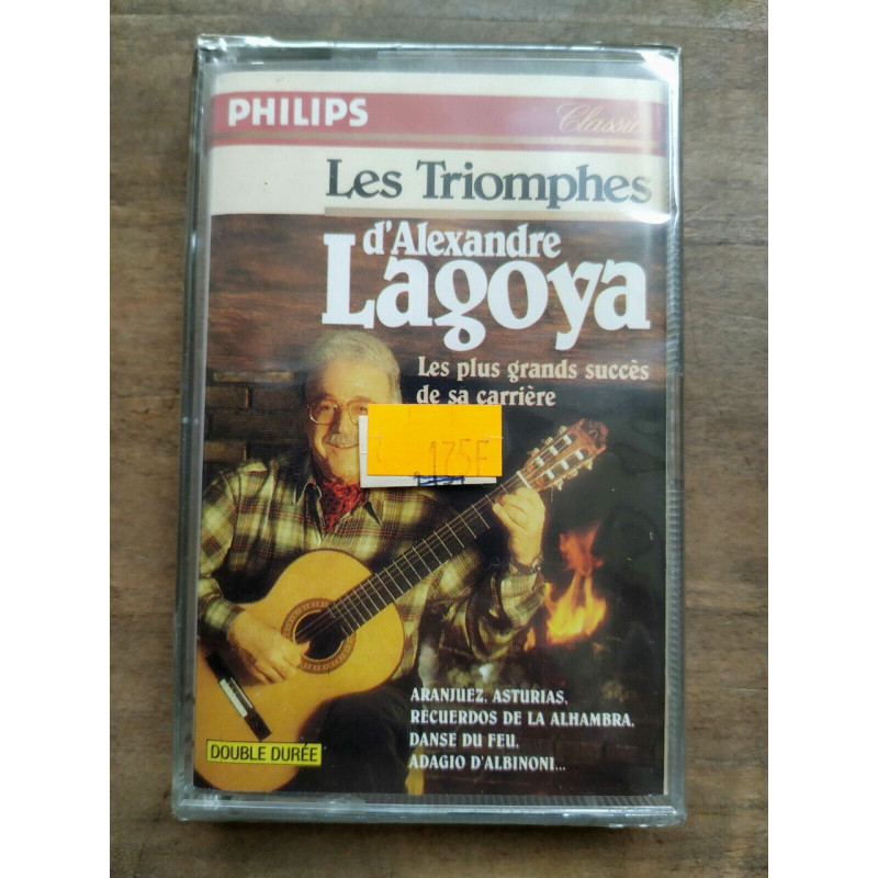 Les triomphes d'Alexandre Lagoya Cassette Audio-K7 NEUVE SOUS BLISTER