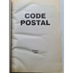 Code Postal edtions 1995