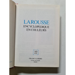 Larousse Encyclopédique en Couleurs nº 22