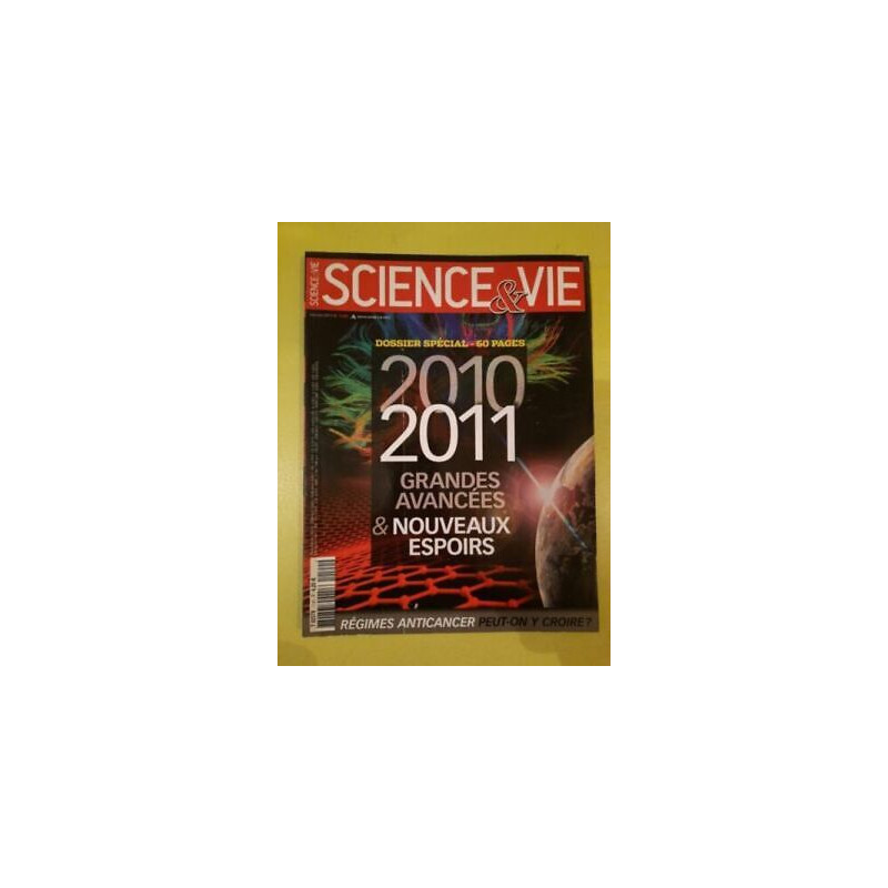 sciencevie Nº1120 Grandes Avancées Janvier 2011