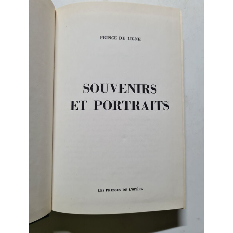 Souvenirs et portraits