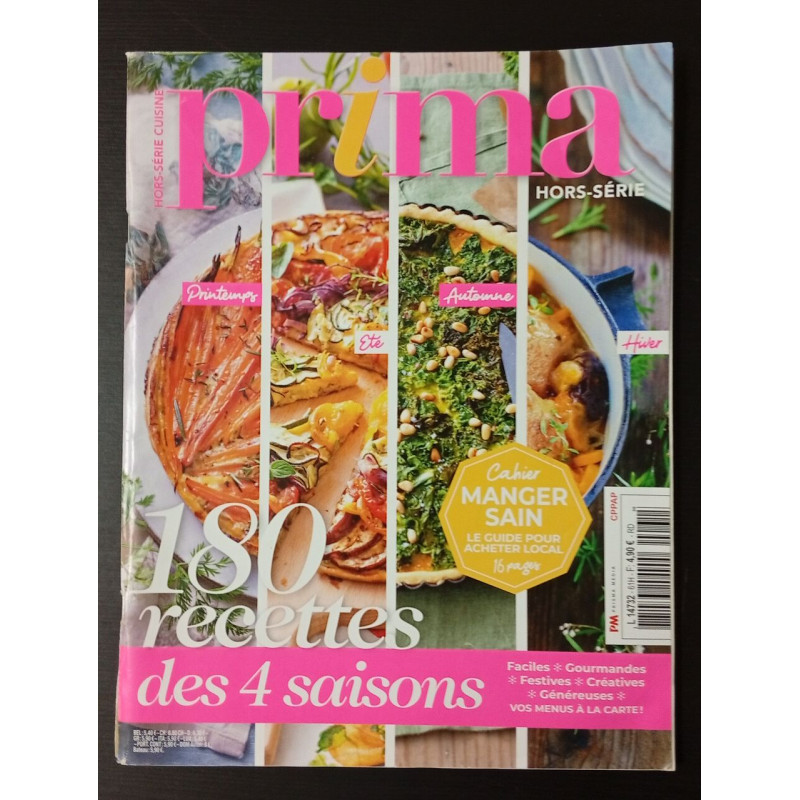 180 recettes des 4 saisons