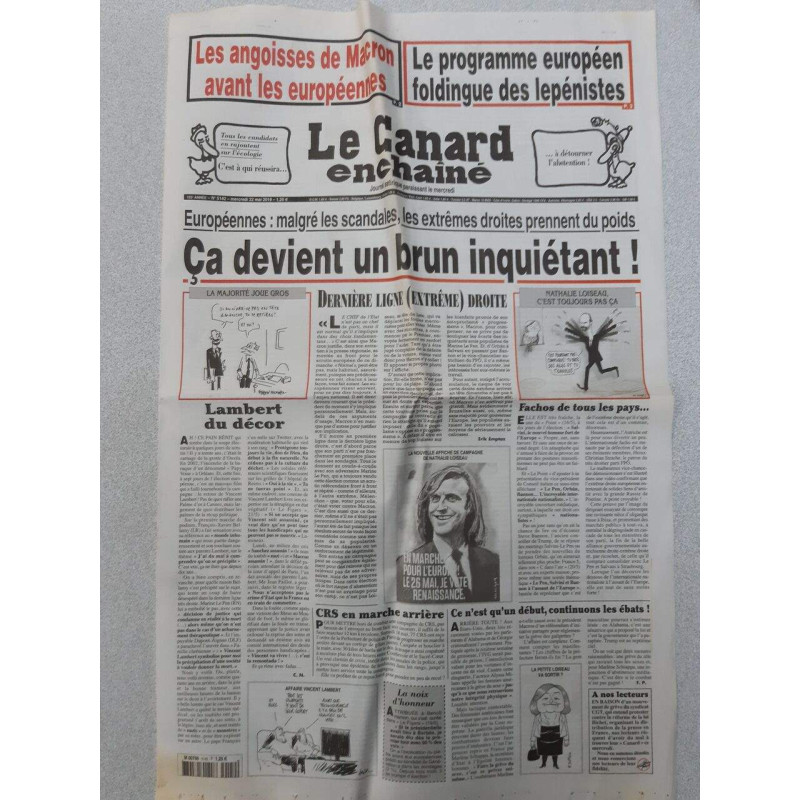 Journal Le Canard Enchaîné n° 5142