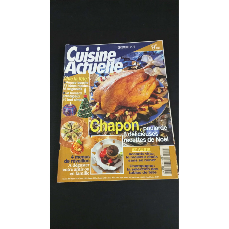 Cuisine Actuelle Nº72 / Décembre 1996