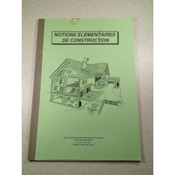 Notions élémentaires de construction