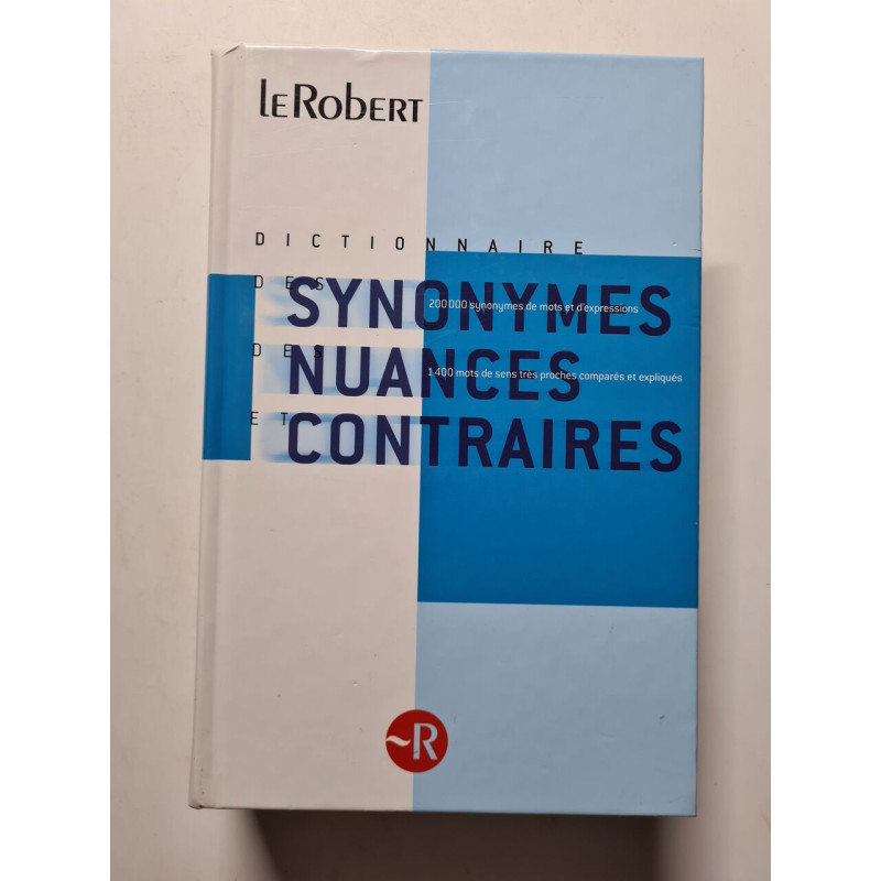 Synonymes Nuances Contraires