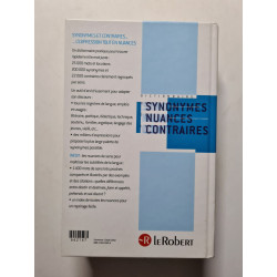 Synonymes Nuances Contraires