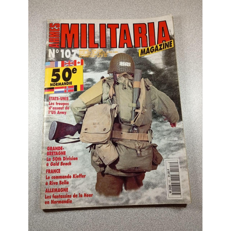 Armes Militaria Magazine n°107