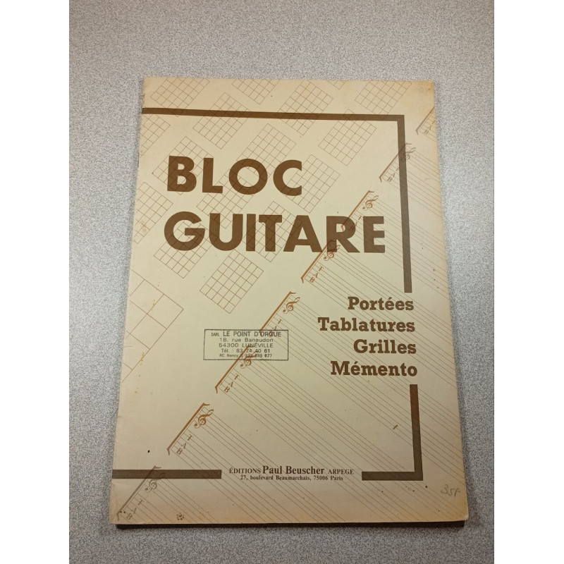 Bloc Guitare