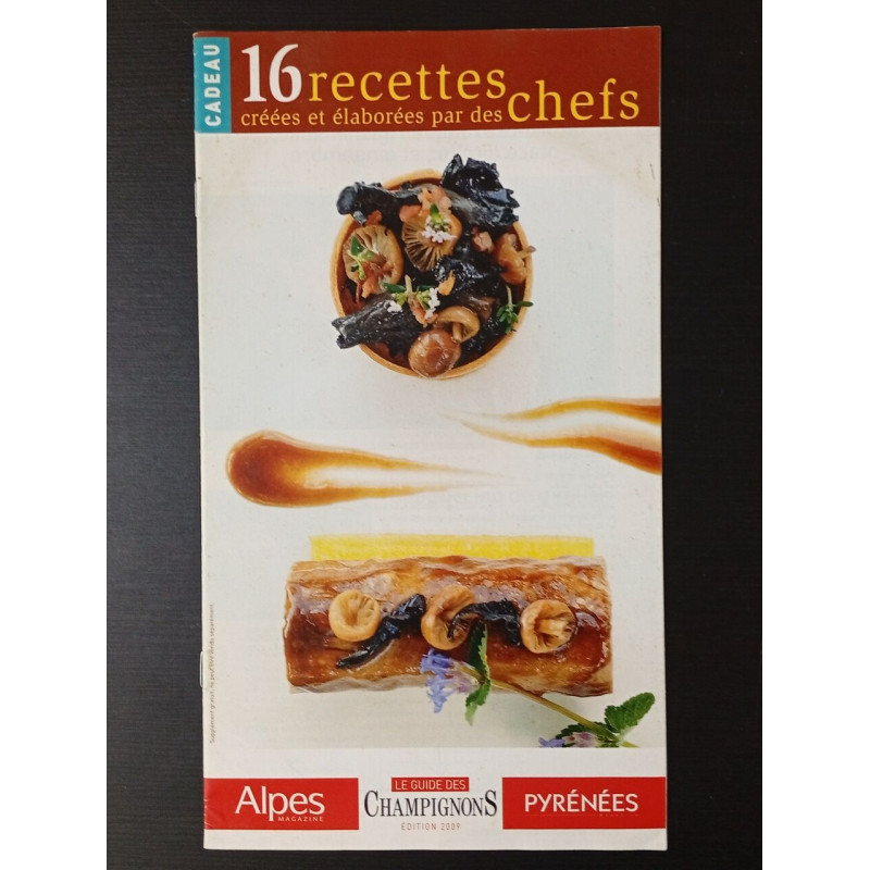 16 recettes de chefs créées et élaborées par des chefs