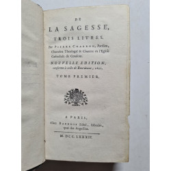 De la sagesse trois livres