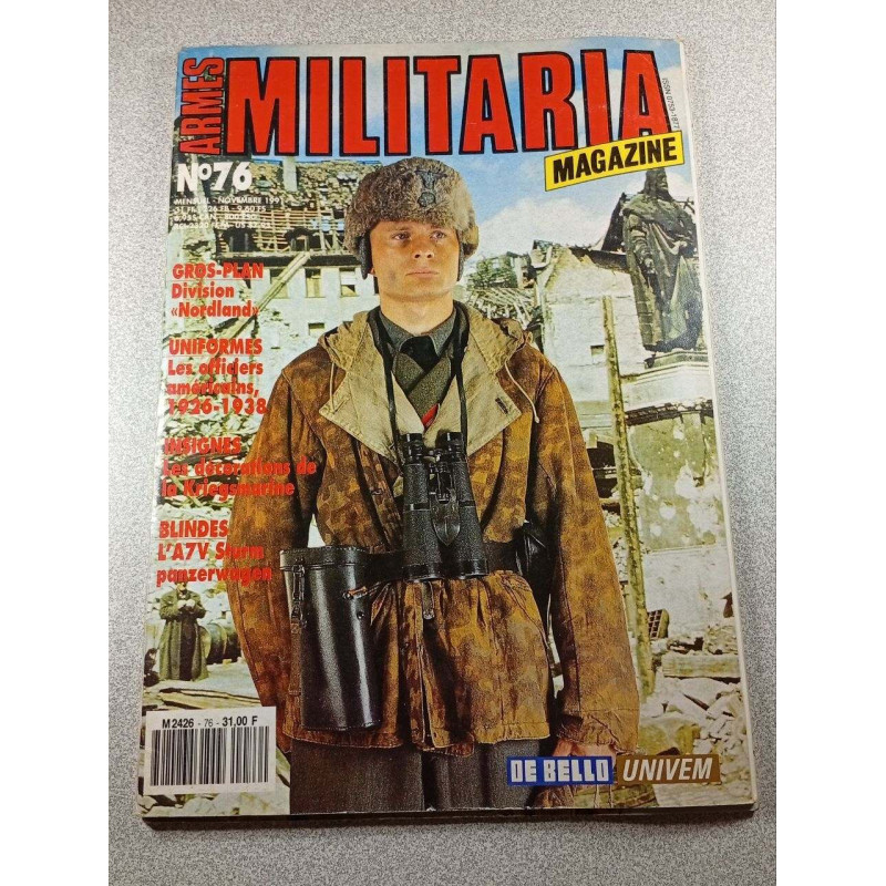 Armes Militaria Magazine n°76