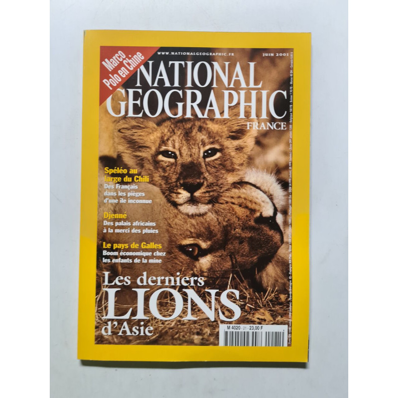 National Geographic france nº 21 2001
