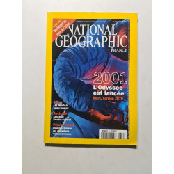 National Geographic france nº 16 - 2001 l'odysse est lancee