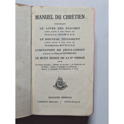 Manuel du chrétien - 1905