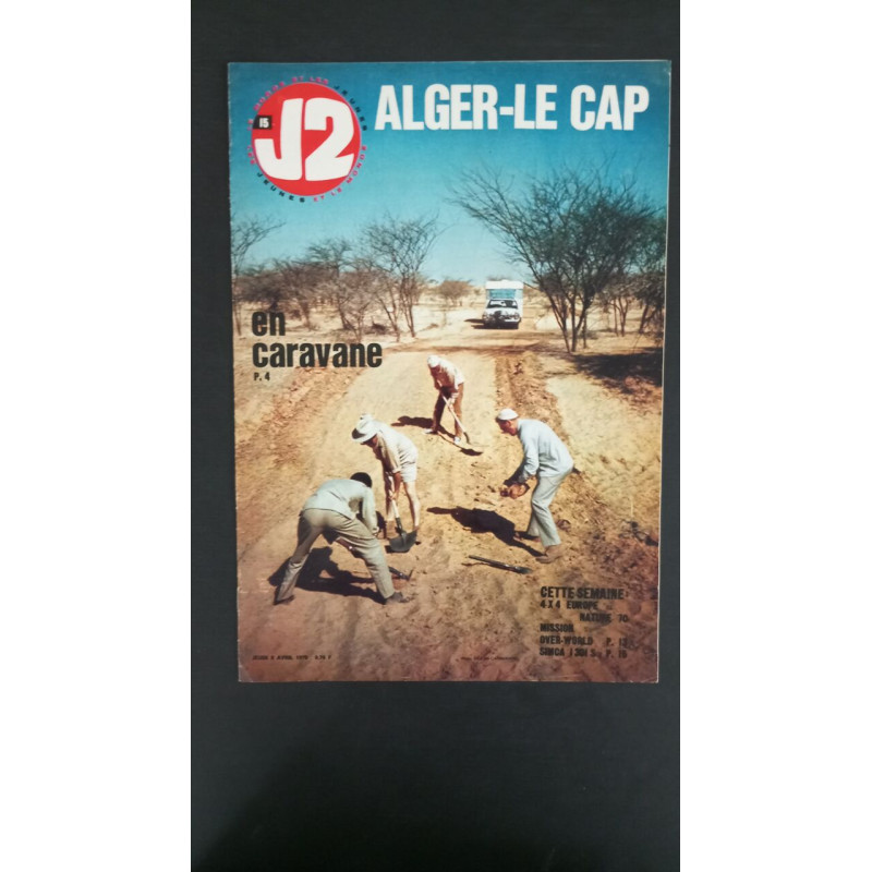 J2 En caravane à Alger-le Cap / Avril 1970