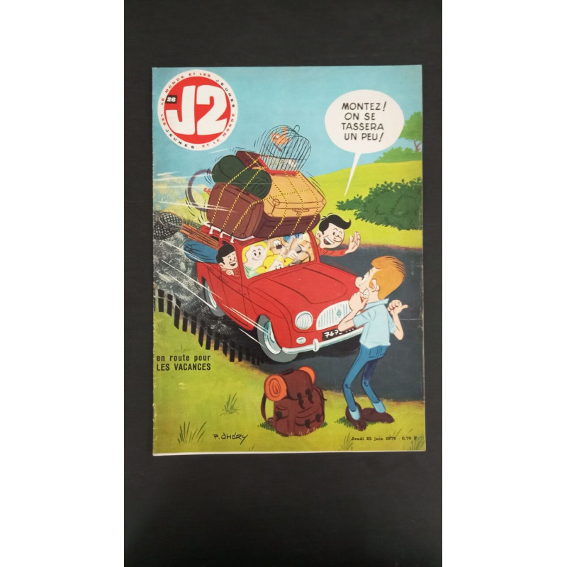 J2 en route pour les Vacances / Juin 1970