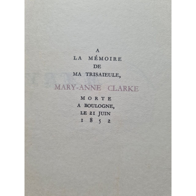 A la memoire de ma trisaieule Mary-Enne Clarke morte a Boulogne