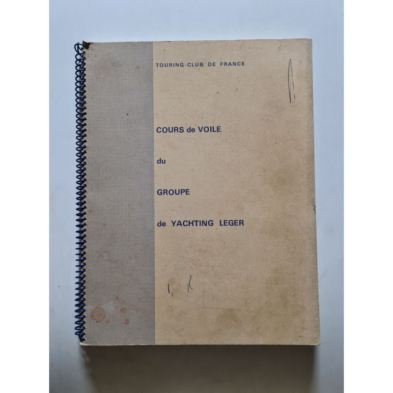 COURS de VOILE du groupe de yachticg leger