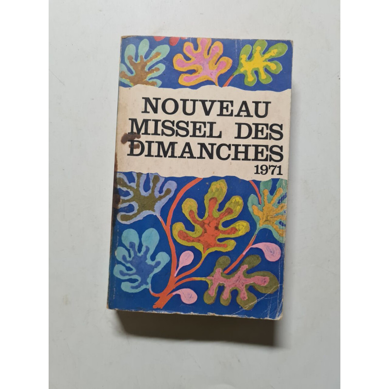 Nouveau missel des dimanches 1971