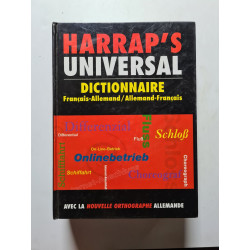 Harrap's Universal Dictionnaire. Francais-Allemand. Allemand-Francais