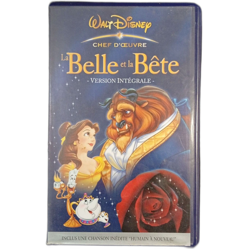 VHS - La Belle et la bête version intégrale