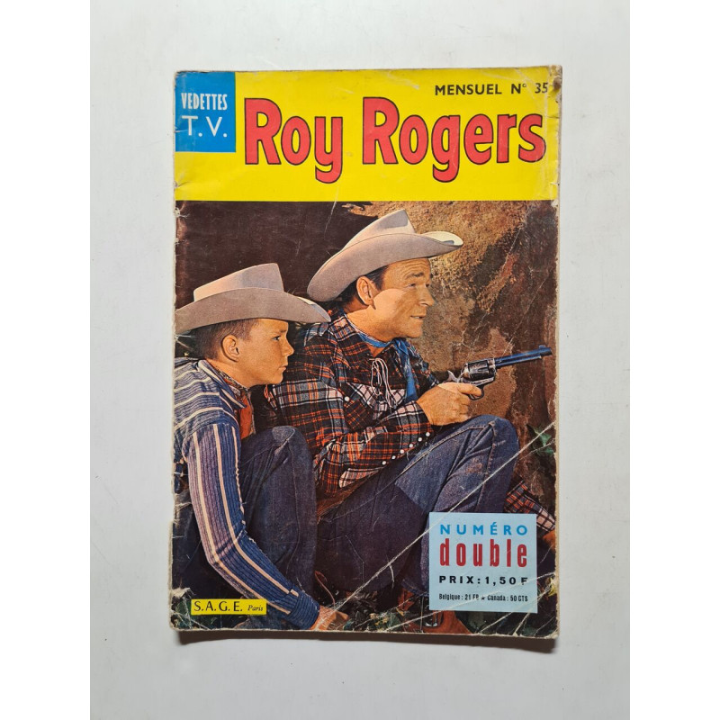 Vedettes T.V. Roy Rogers nº 35