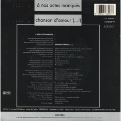 À Nos Actes Manqués
