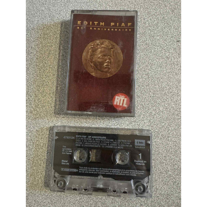 K7 Audio: Edith Piaf 30e Anniversaire