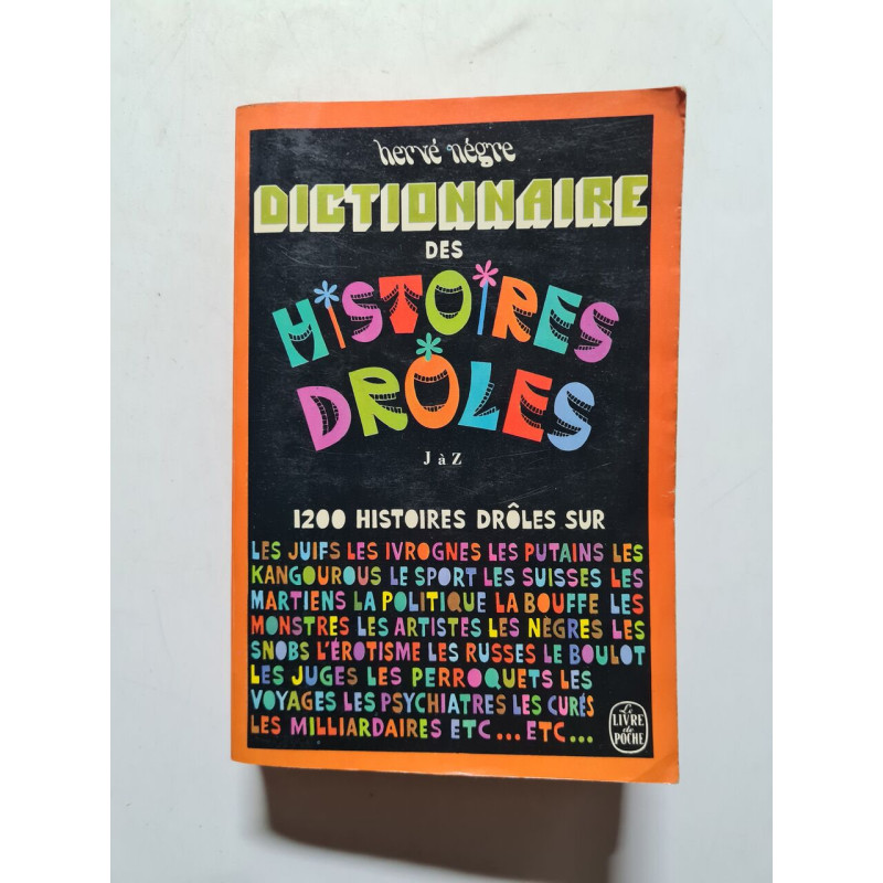 Dictionnaire des histoires drôles
