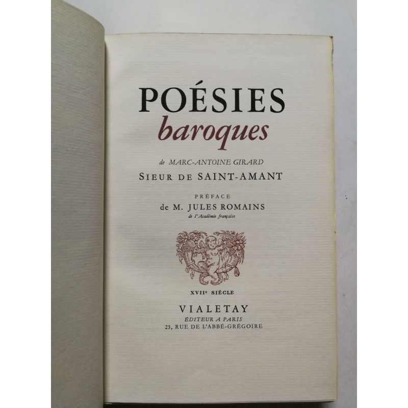 Poesies baroques