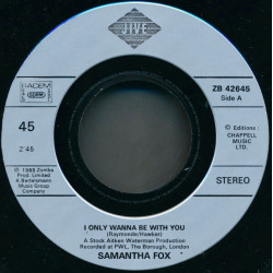 I Only Wanna Be With You