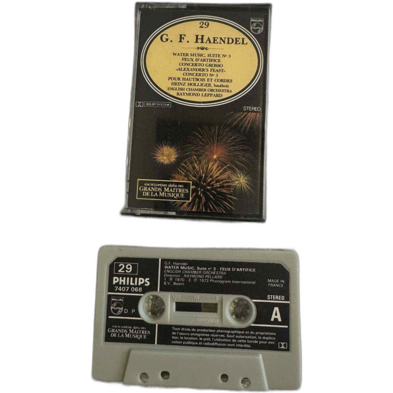 K7 Audio: Georg Friedrich Haendel - Oeuvres pour Orchestre