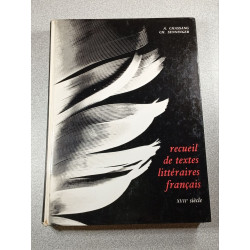 Recueil de textes littéraires français XVIIe siècle