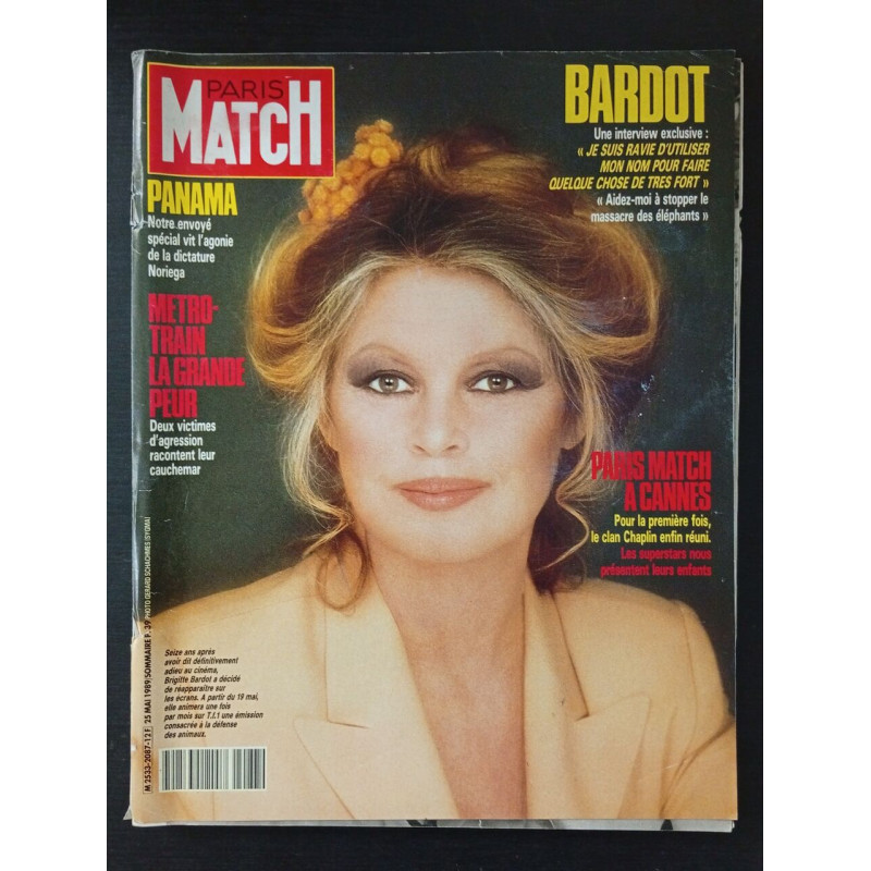 Paris Match N.2087 - Mai 1989