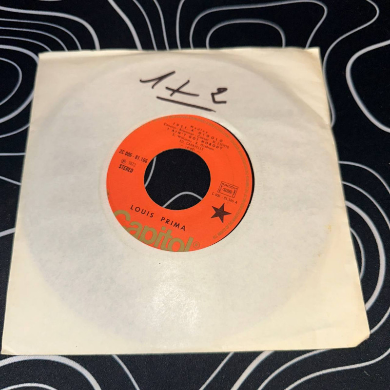 Buona sera Just a gigolo I ain't got nobody