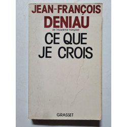 Ce que je crois