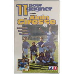 Vhs - 11 pour gagner avec Alain Giresse ( neuf sous Blister)