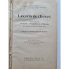 Leçons de choses