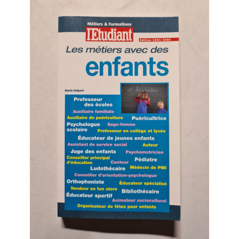 Les métiers avec des enfants