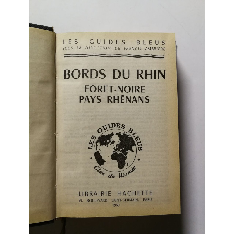 Bords du rhin forêt noire pays rhénans